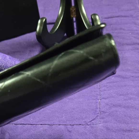 CHANEL CAMBON SILVER CC QUILTED LAMBSKIN WALLET - Picture 5 of 16